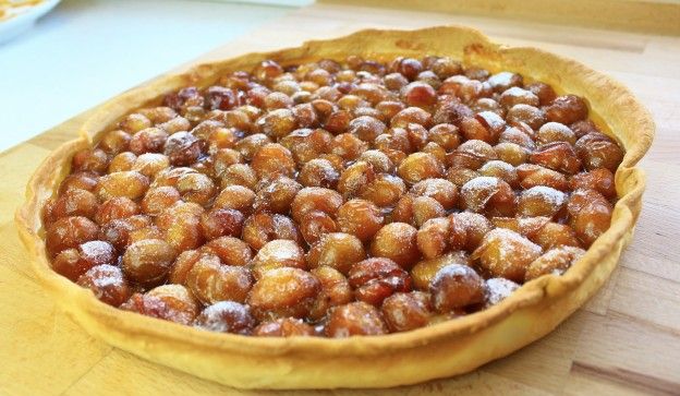 Tarta de ciruelas mirabel