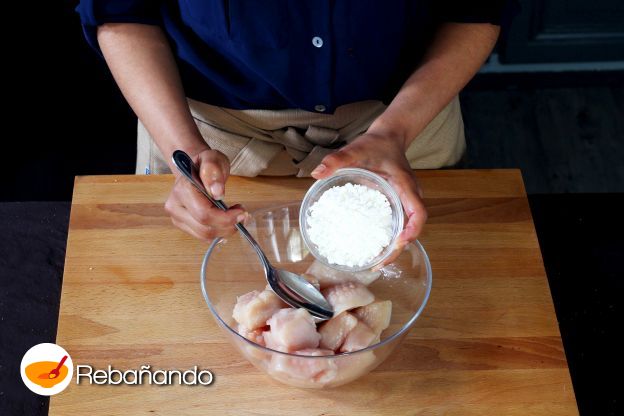 Preparación del pollo