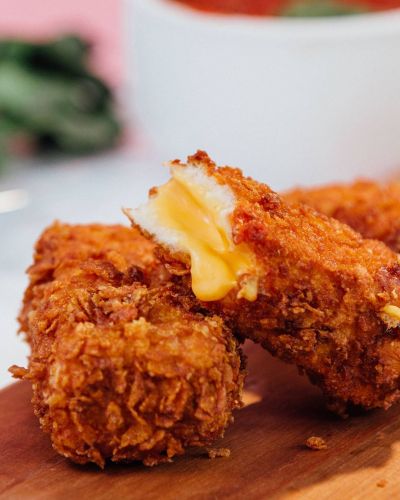 Sándwiches de queso fritos