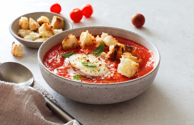 Sopa de tomate rápida