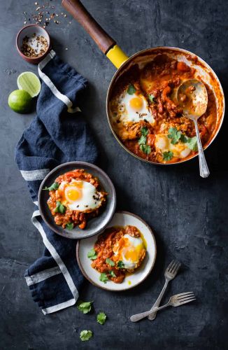 Shakshuka con curry