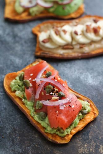 Tostadas de batata