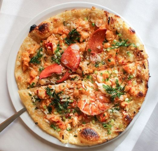 Pizza de mariscos