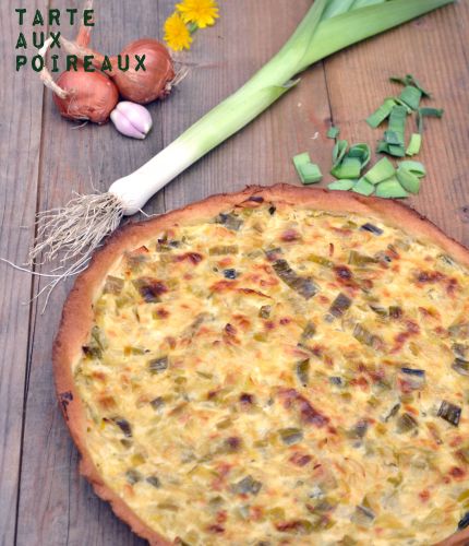 Quiche de puerros