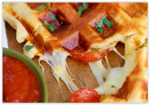 56. Pizza waffle-gofre