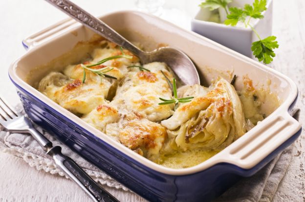 Gratinado de achicoria