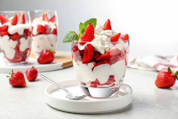 Fresas con nata