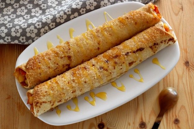 Taquitos de manzana