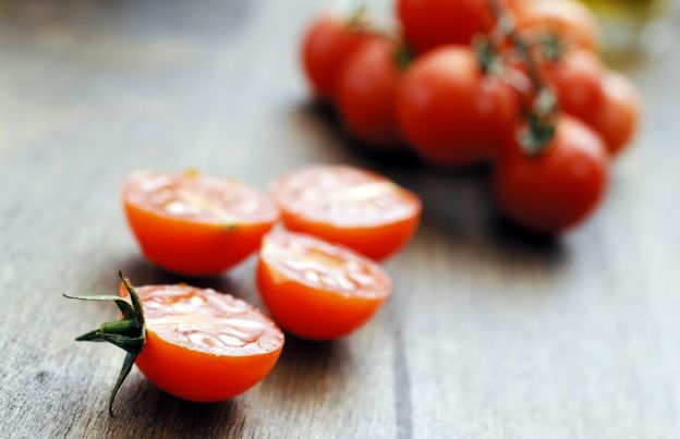 Tomates marinados en vodka