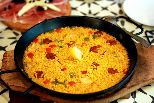 Arroz con chorizo