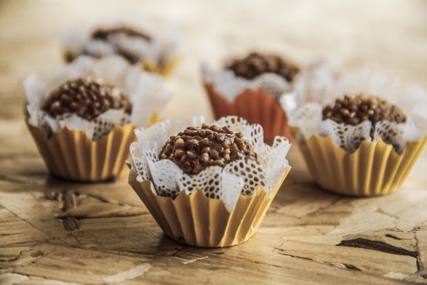 Brigadeiro gourmet de almendras