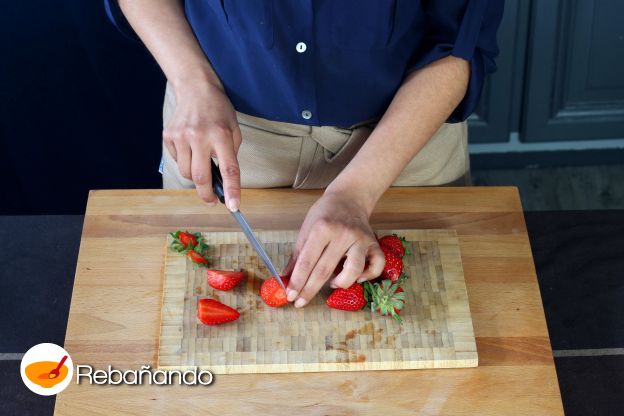 Preparación de las fresas