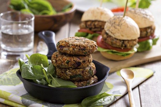 Hamburguesa de patata dulce