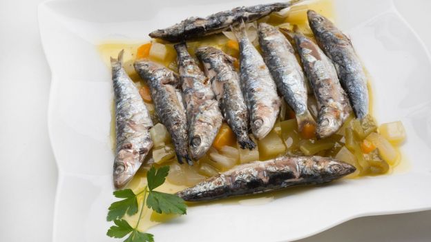 Sardinas en escabeche