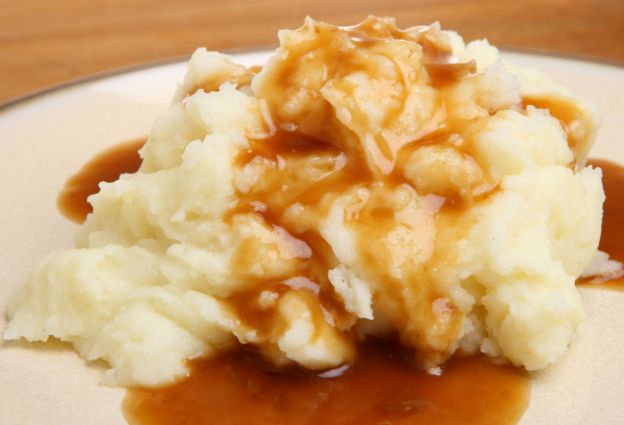 Puré de patatas KFC con gravy