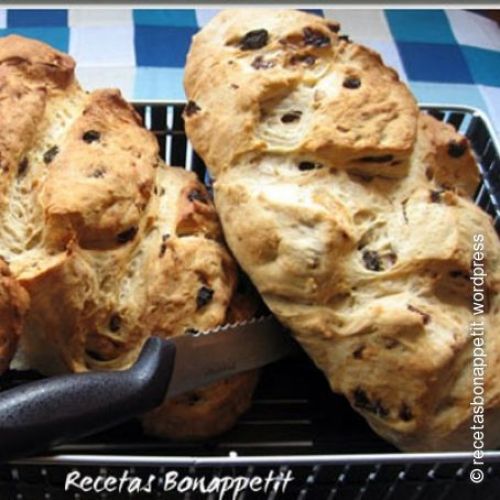 PAN DE NUECES Y PASAS