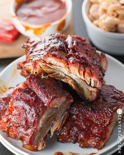 Costillas a la barbacoa