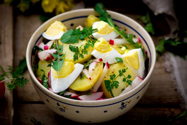 Ensalada de patatas al limón