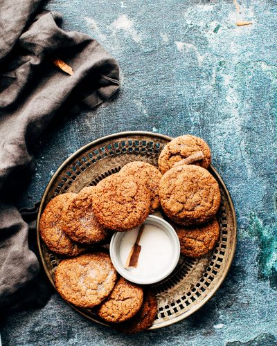 Cookies de jengibre y miel