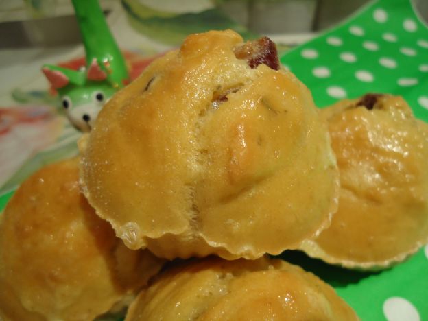 Muffins de jamón