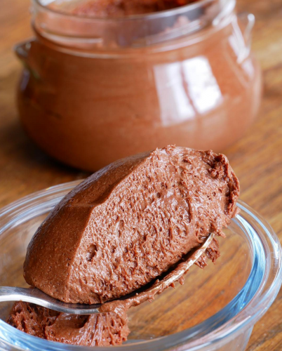 mousse de chocolate