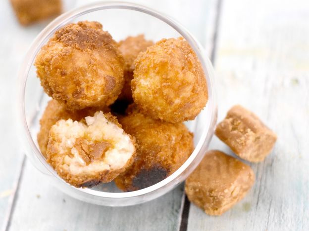 Croquetas de arroz con leche