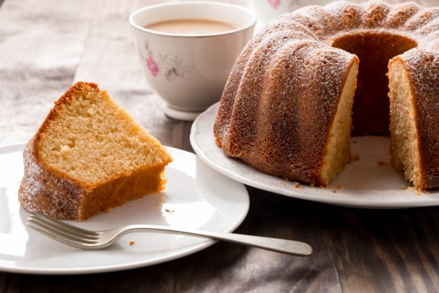 Bundt cake de turrón de Jijona