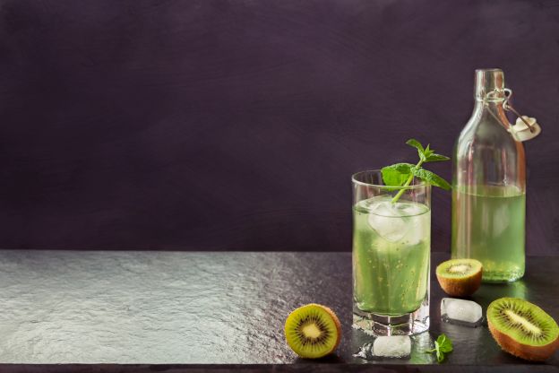 Limonada con kiwi