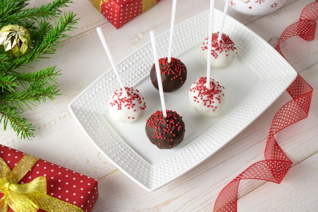 Cake pops de navidad