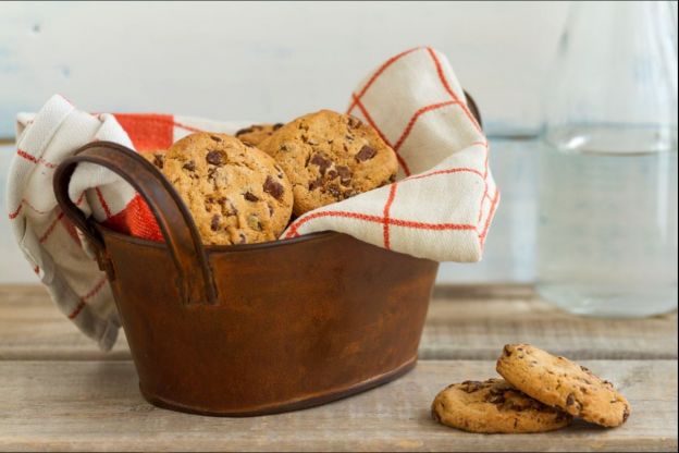 Guardar las galletas listas en el sitio equivocado