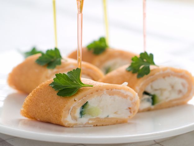 rollitos de queso fresco