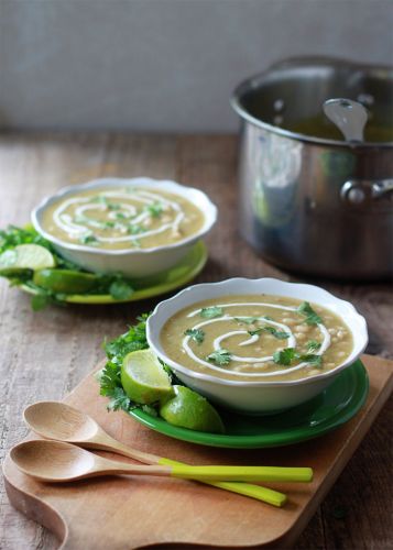 Sopa picosa de frijoles