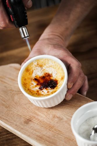 Crema catalana quemada