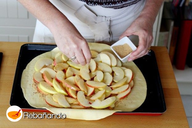 Segunda capa de manzanas