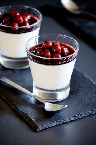 Panna cotta de turrón de Jijona