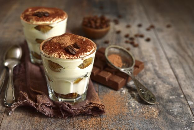 Tiramisú de café