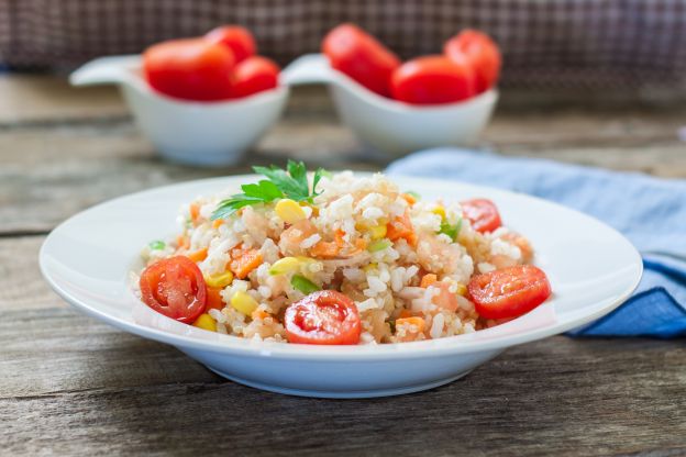 Ensalada de arroz y quinoa