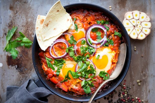 Shakshuka picante 