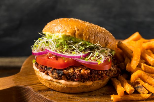 Hamburguesa vegetariana