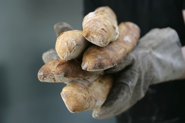 Congelar una barra de pan entera