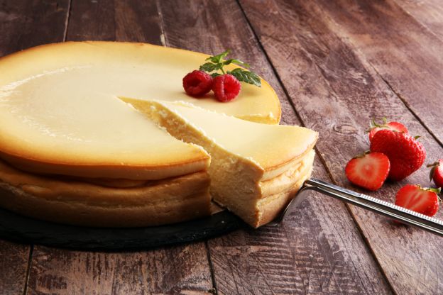 Tarta de queso estilo americano