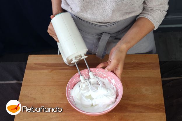 Preparación del merengue