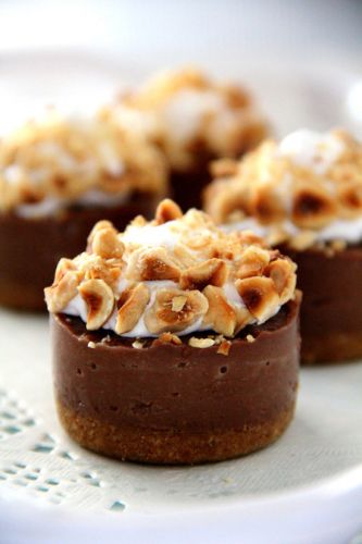 Mini cheesecake de Nutella