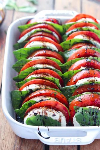 Ensalada Caprese (Italia)