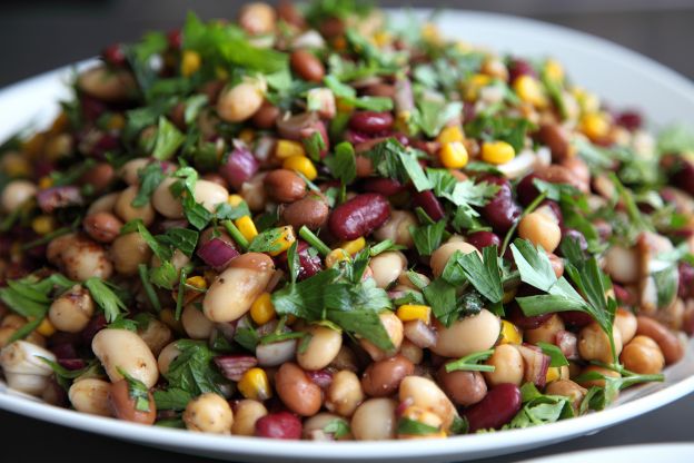 Ensalada de frijoles