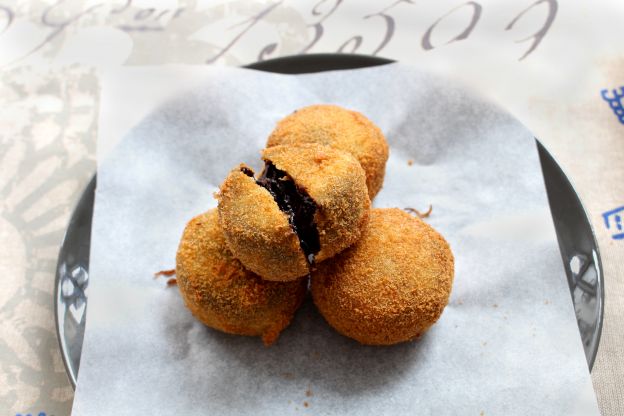 Croquettes coulantes au chocolat