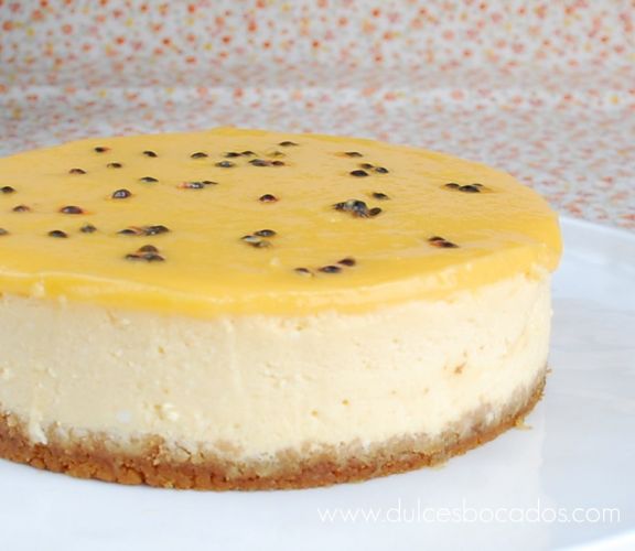 Cheesecake de maracuyá