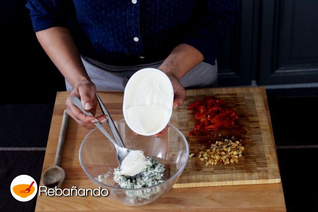 Preparar el relleno IV