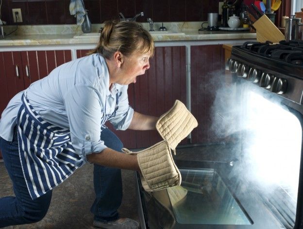 ¡Fuego en el horno!