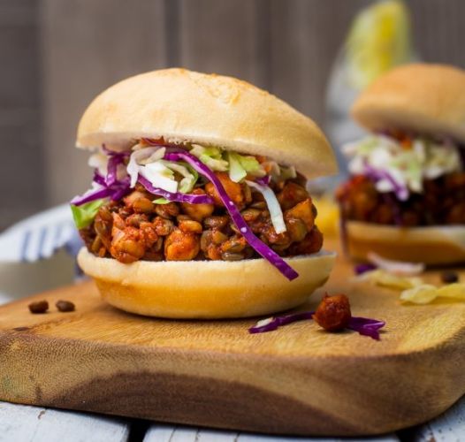 Sloppy Joes vegetarianos